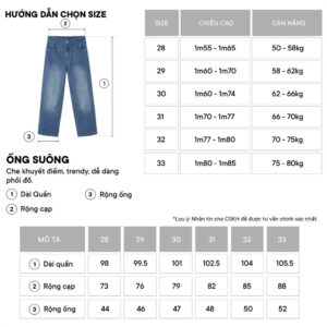 Quần Jeans nam