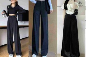 Chọn quần cạp cao để kéo dài đôi chân