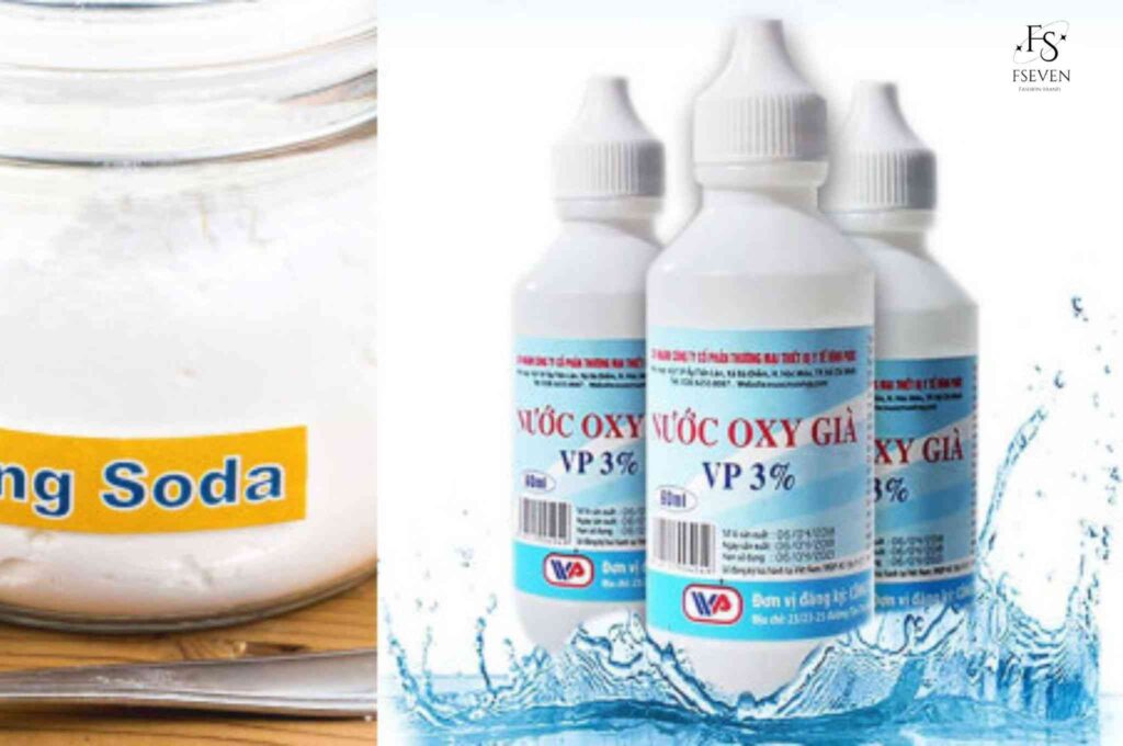 Tẩy áo trắng bị bẩn bằng oxy già