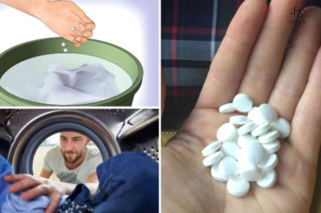 Tẩy áo trắng bị bẩn bằng aspirin