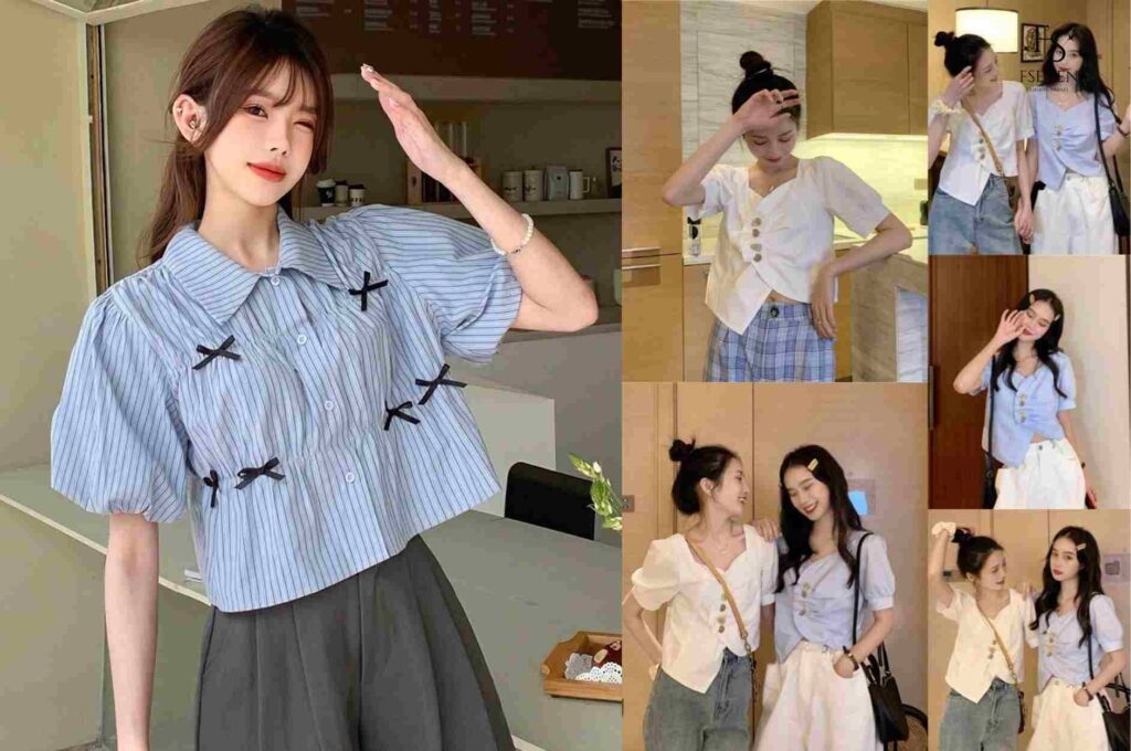 Xu hướng áo cộc tay nữ hiện nay