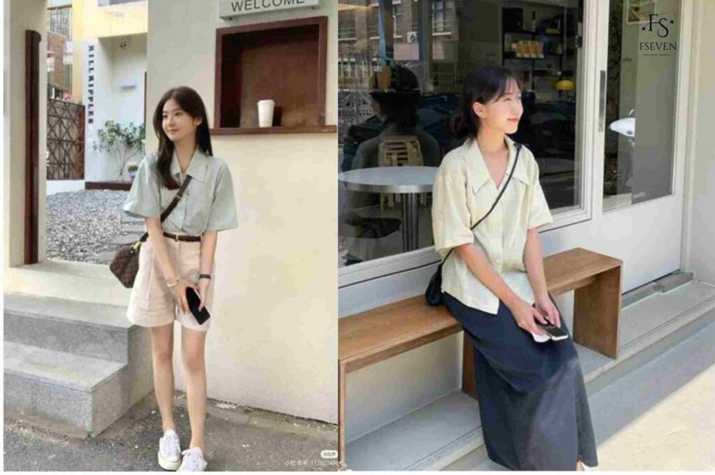 Phối áo cộc theo nhiều phong cách