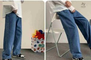 Quần jeans mix áo j