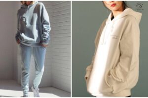 Quần Jogger Nữ + Áo Hoodie