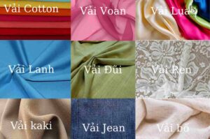 Lựa chọn chất liệu phù hợp