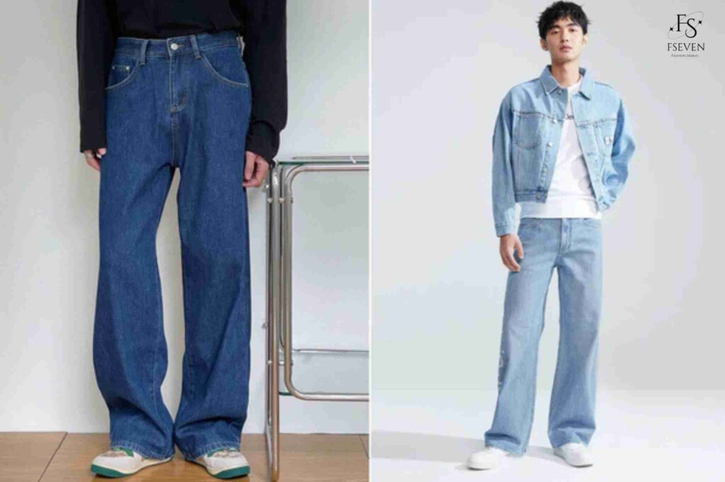 Ưu điểm vượt trội của quần jeans ống suông nam